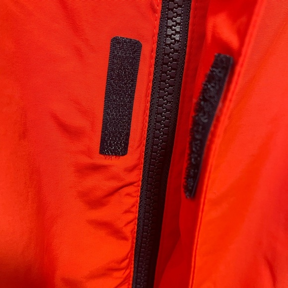 Lands' End Kids Orange and Navy Jacket - Picture 3 of 12